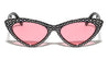 Rhinestone Triangular Cat Eye Sunglasses Wholesale