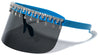 Super Dark Lens One Piece Shield Rhinestone Visor Wholesale Sunglasses