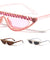 Rhinestone Flat Top Fashion Wholesale Sunglasses