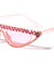 Rhinestone Flat Top Fashion Wholesale Sunglasses