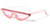 Rhinestone Flat Top Fashion Wholesale Sunglasses