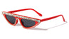 Rhinestone Flat Top Fashion Wholesale Sunglasses