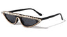 Rhinestone Flat Top Fashion Wholesale Sunglasses