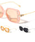 Side Rhinestone Temple Fashion Squared Butterfly Wholesale Sunglasses