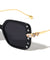 Side Rhinestone Temple Fashion Squared Butterfly Wholesale Sunglasses