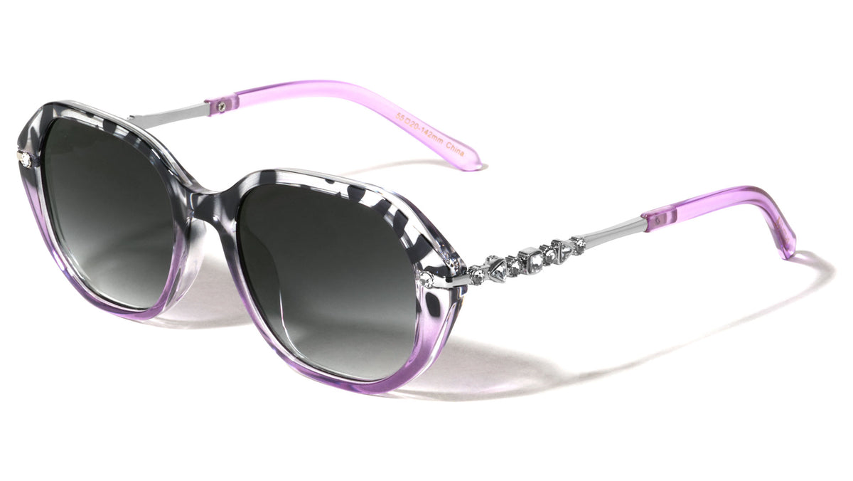 Rhinestones Fashion Geometric Wholesale Sunglasses