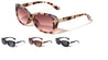 Hinge Rhinestone Accent Oversized Fashion Butterfly Wholesale Sunglasses