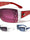 KLEO Floral Hinge Metal Cutout One Piece Shield Wholesale Sunglasses