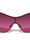 KLEO Floral Hinge Metal Cutout One Piece Shield Wholesale Sunglasses