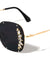 Rhinestone Rimless Studded Fashion Butterfly Wholesale Sunglasses