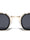 Polarized Premium Quality Black Acetate Frame Nickel Wire Geometric Wholesale Sunglasses (sold by 1/2 dozen per order)
