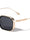 Polarized Premium Quality Black Acetate Frame Nickel Wire Geometric Wholesale Sunglasses (sold by 1/2 dozen per order)