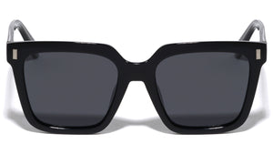 Polarized Premium Quality Acetate Frame Nickel Wire Classic Square Wholesale Sunglasses (sold by 1/2 dozen per order)