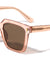 Polarized Premium Quality Acetate Frame Nickel Wire Classic Square Wholesale Sunglasses (sold by 1/2 dozen per order)