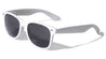 Classic Spring Hinge Polarized White Wholesale Bulk Sunglasses