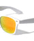 Spring Hinge White Frame Color Mirror Lens Classic Wholesale Sunglasses
