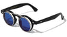 Retro Frame with Flip Color Mirror Lens Wholesale Sunglasses