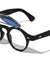 Retro Frame with Flip Color Mirror Lens Wholesale Sunglasses