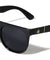 Plastic Flat Top Leaf Temple Sunglasses
