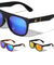Leaf Flat Top Color Mirror Fashion Wholesale Sunglasses