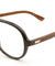 EKO Aviators Wood Sunglasses with Clear Lens