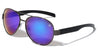 KHAN Aviators Thin Top Bar Color Mirror Wholesale Sunglasses