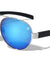 KHAN Aviators Thin Top Bar Color Mirror Wholesale Sunglasses