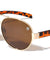 KHAN Rounded Aviators Wholesale Sunglasses