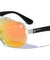 KHAN Aviators Color Mirror Wholesale Sunglasses