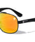 KHAN Aviators Color Mirror Wholesale Sunglasses