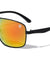 KHAN Color Mirror Square Aviators Wholesale Sunglasses