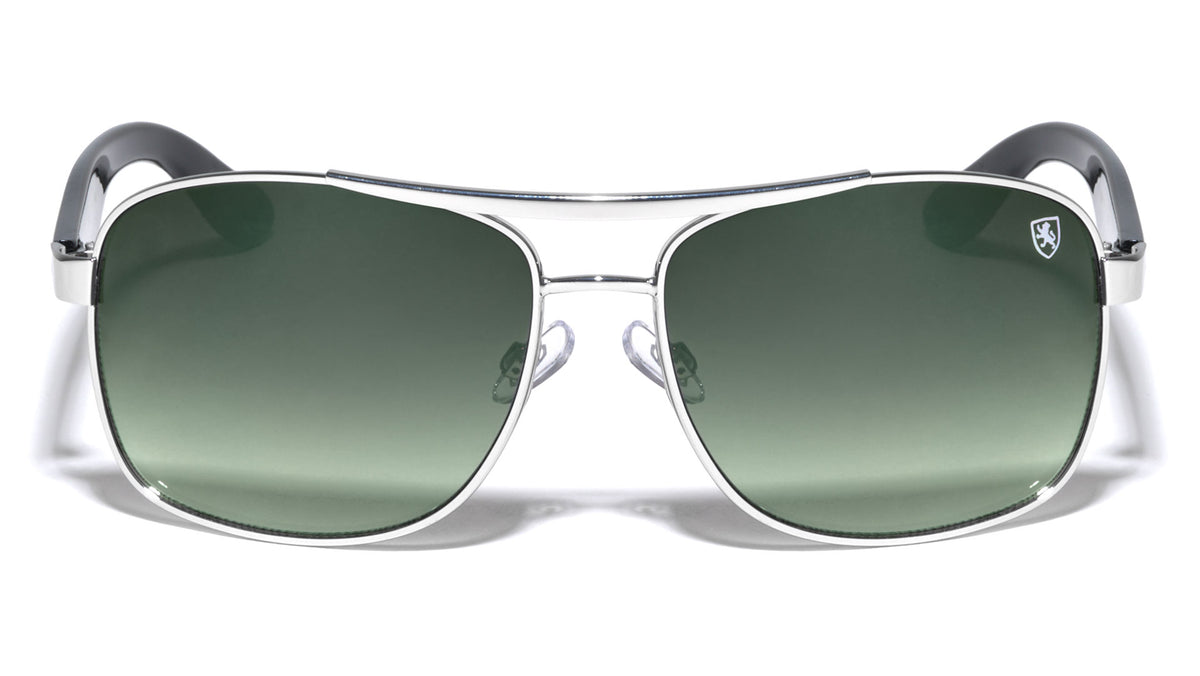 KHAN Squared Aviators Wholesale Sunglasses