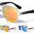 KHAN Color Mirrored Classic Aviators Wholesale Bulk Sunglasses