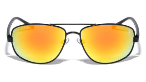 KHAN Color Mirror Aviator Wholesale Sunglasses