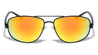 KHAN Color Mirror Aviator Wholesale Sunglasses