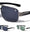 KHAN Double Top Bar Squared Aviators Wholesale Sunglasses