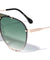 KHAN Rimless Rounded Aviators Wholesale Sunglasses