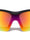 KHAN Color Mirror Semi Rimless Shield Sports Wholesale Sunglasses