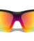 KHAN Color Mirror Semi Rimless Shield Sports Wholesale Sunglasses