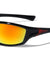 KHAN Textured Sports Wrap Sunglasses Wholesale