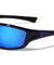 KHAN Textured Sports Wrap Sunglasses Wholesale