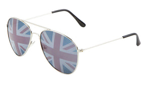 British Flag Aviators Wholesale Bulk Sunglasses