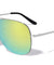 Color Mirror Spring Hinge Aviators Wholesale Sunglasses