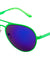 Neon Color Frame Color Mirror Lens Bulk Aviators