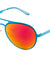 Neon Color Frame Color Mirror Lens Bulk Aviators