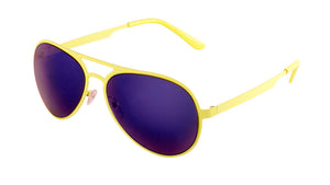 Neon Color Frame Color Mirror Lens Bulk Aviators