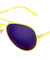 Neon Color Frame Color Mirror Lens Bulk Aviators