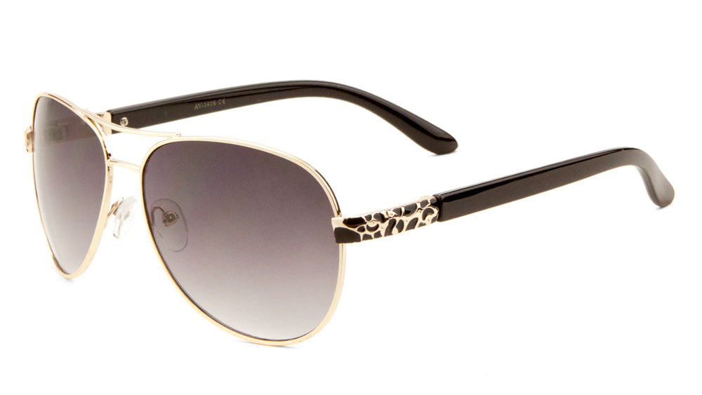 Aviators Vine Deco Fashion Wholesale Sunglasses