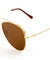 Top Bar Spring Hinge Aviators Wholesale Sunglasses