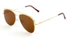 Top Bar Spring Hinge Aviators Wholesale Sunglasses